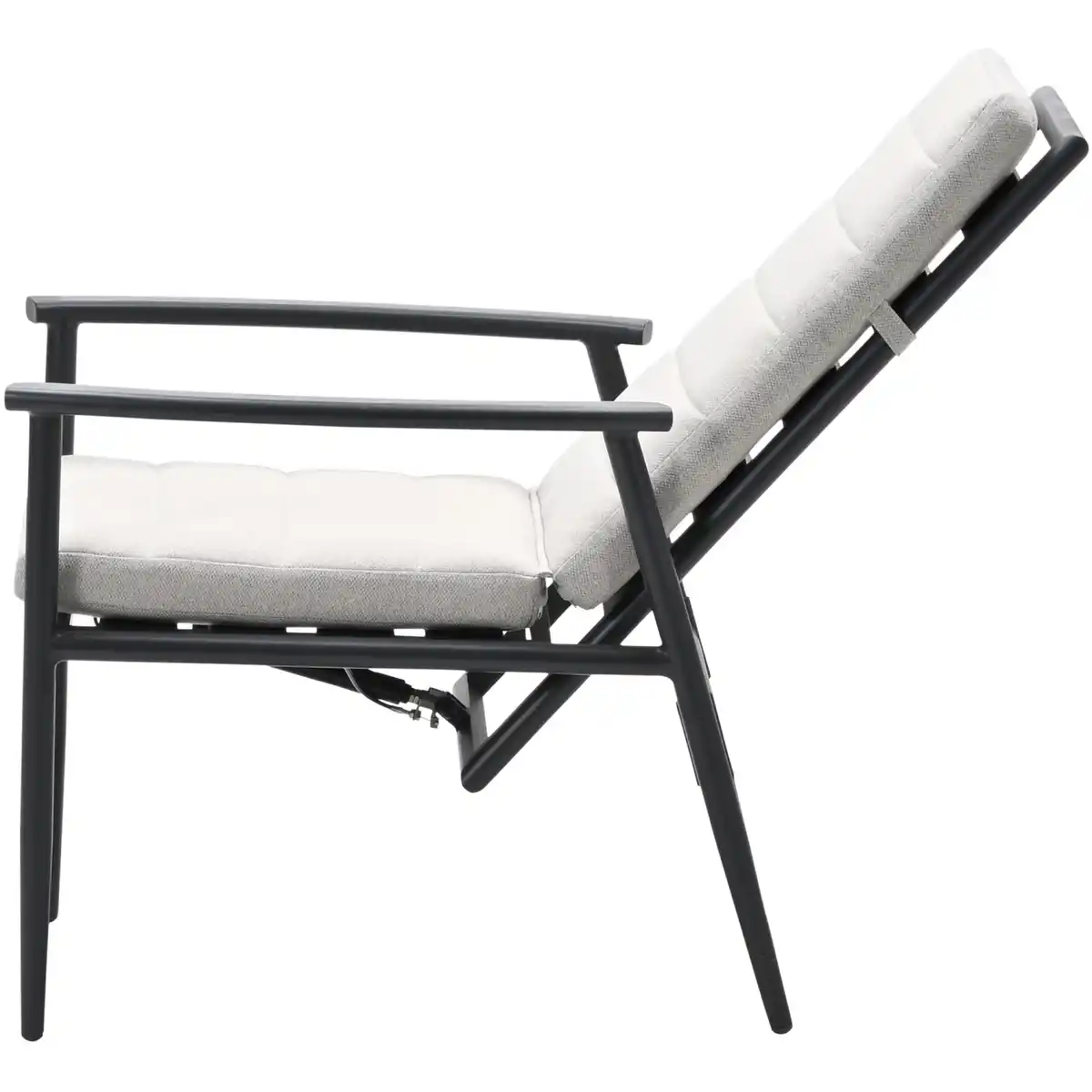 Bild 3 von Garden Impressions Gartenstuhl Biola Verstellbar 74,5 x 63 x 103 cm Sand-Hell