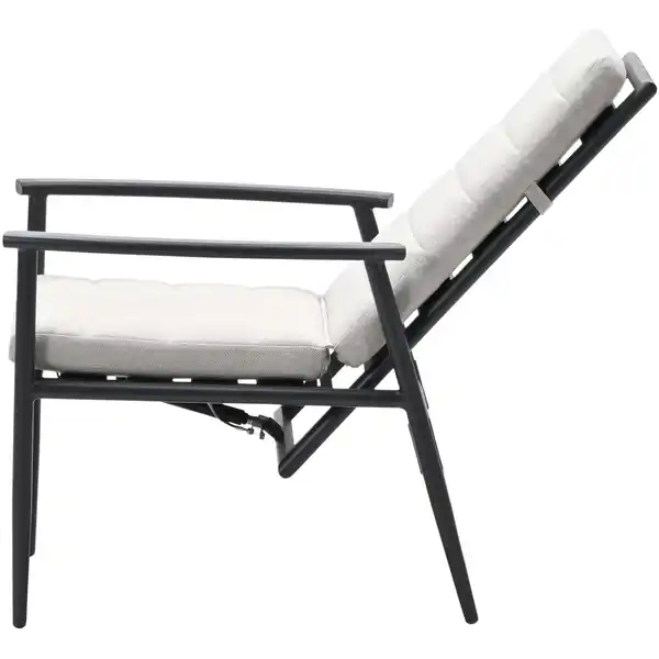 Bild 3 von Garden Impressions Gartenstuhl Biola Verstellbar 74,5 x 63 x 103 cm Sand-Hell