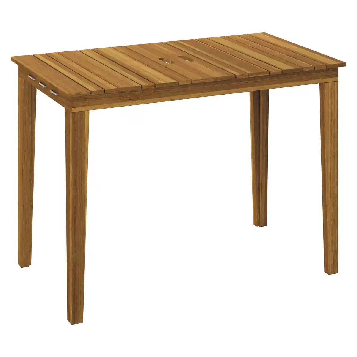 Bild 4 von Balkonmöbel-Set Grenora 3-teilig FSC Holz Natur