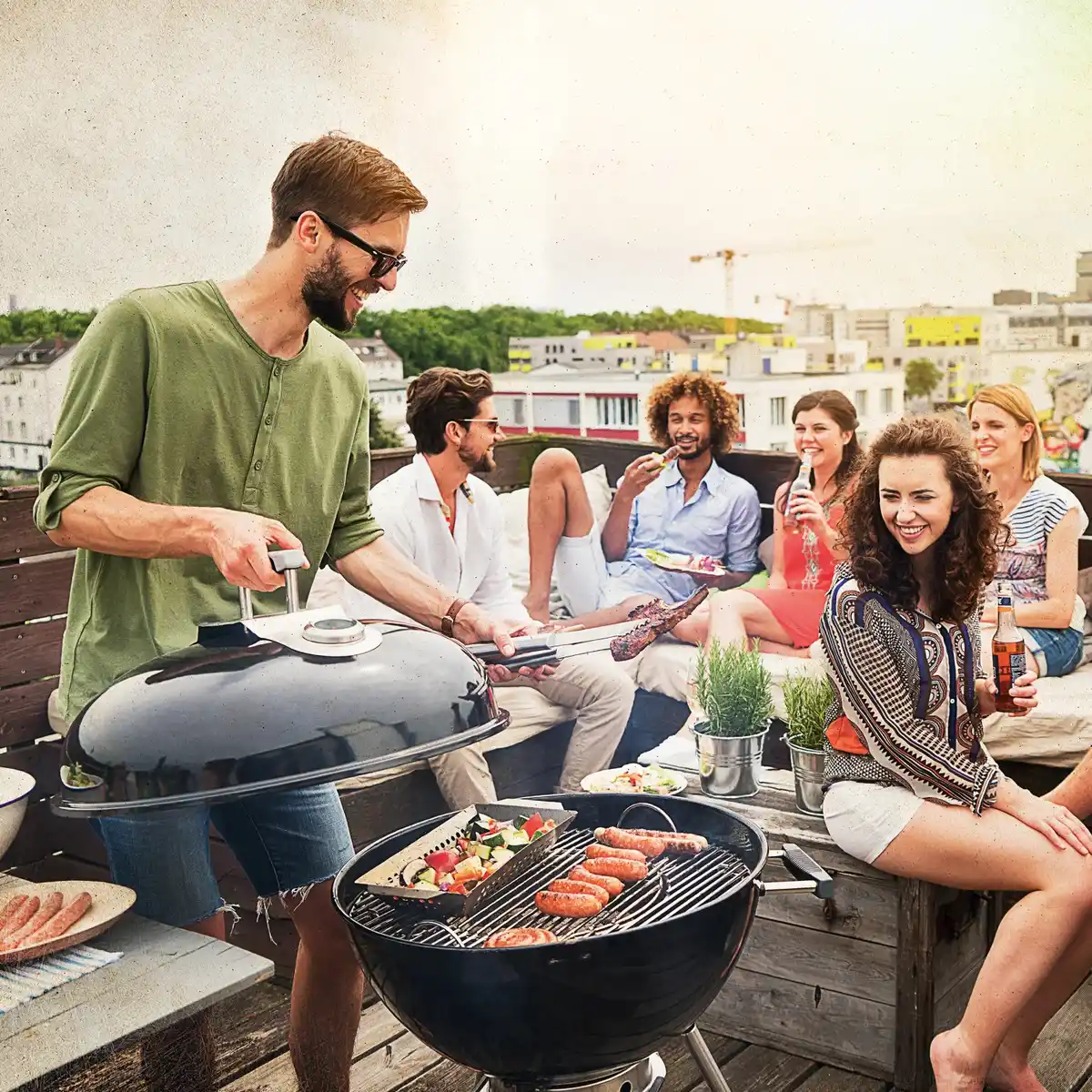 Bild 2 von Jamestown Holzkohle-Kugelgrill Dexter XL Ø 54 cm