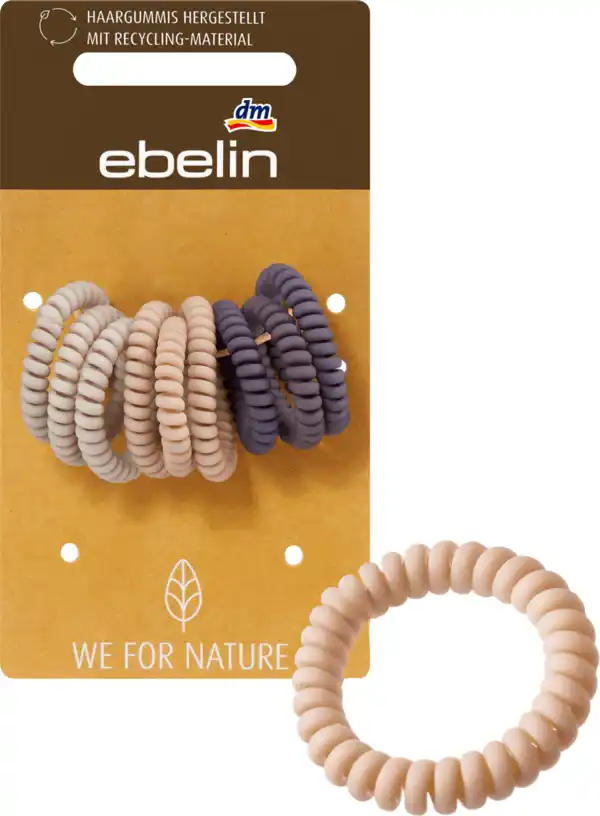 Bild 1 von ebelin Spiralhaargummis matt recycelt