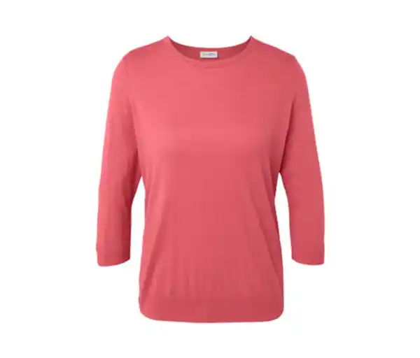 Bild 1 von Feinstrickpullover mit Seide, koralle