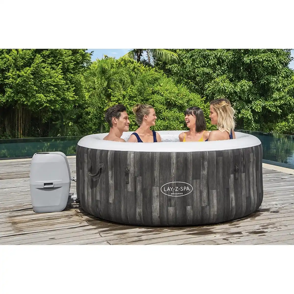 Bild 2 von Bestway Whirlpool Lay-Z-Spa® Bahamas AirJet™ Ø 180 cm x 66 cm Rund