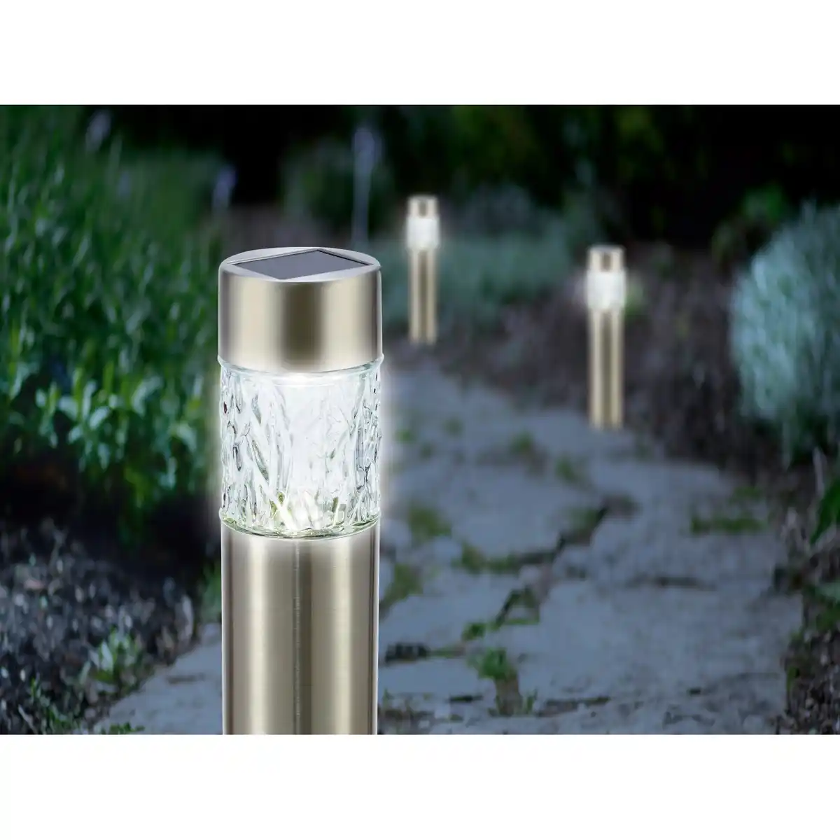 Bild 3 von Solarspieß Silber 3 Stück