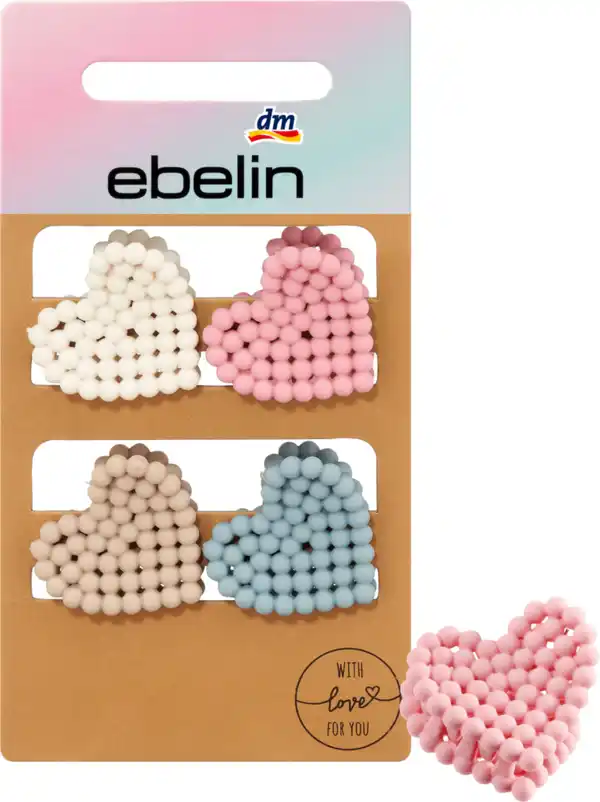 Bild 1 von ebelin Haarclips in Herzform