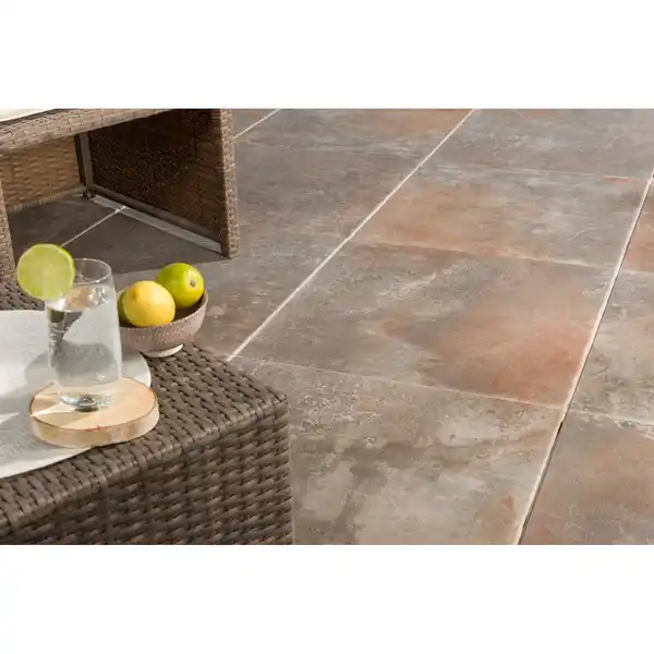 Bild 4 von EHL Terrassenplatte Talea Ferrum Rost 60 cm x 60 cm x 3 cm