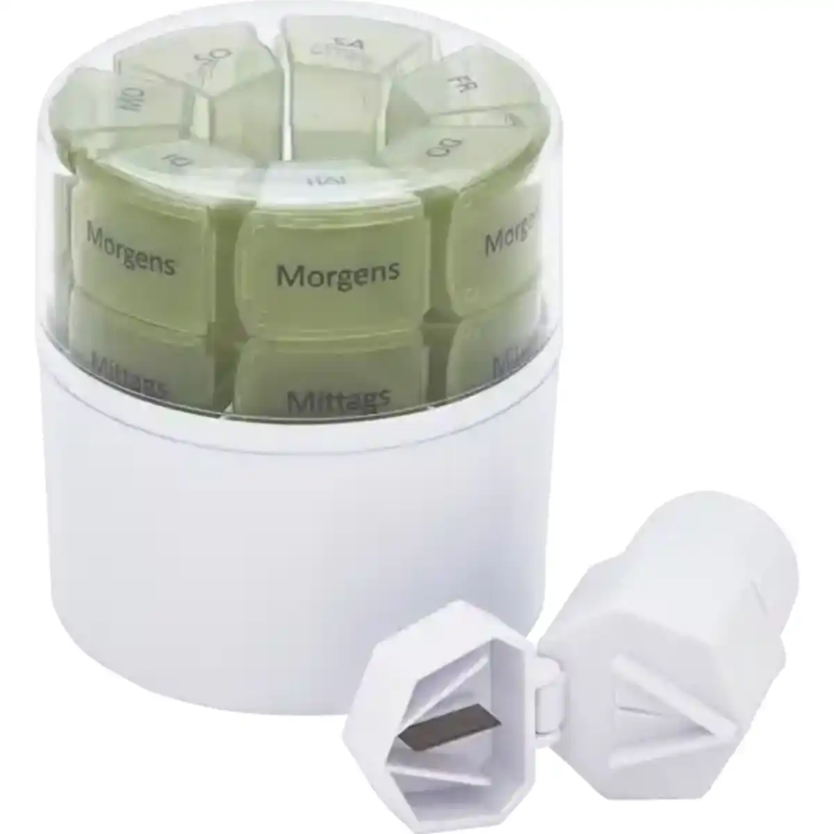 Bild 1 von IDEENWELT Pillendose mit Pillenspalter