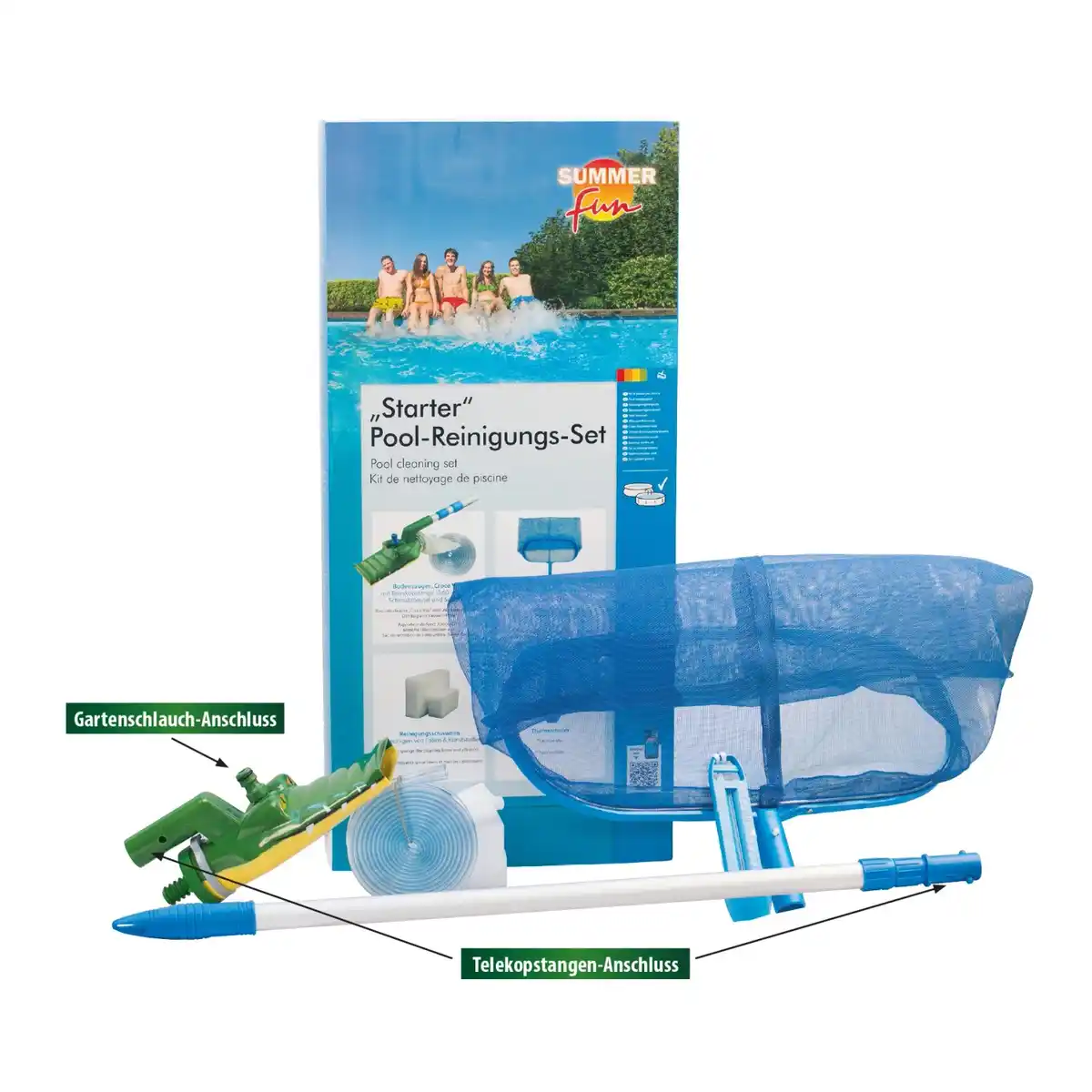 Bild 1 von Summer Fun Starter Pool Reinigungsset klein