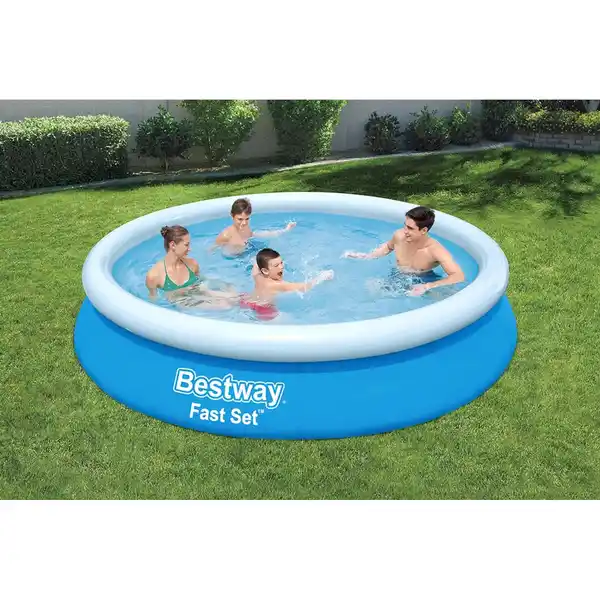 Bild 2 von Bestway Fast Set Pool Ø 366 cm x 76 cm Rund Blau