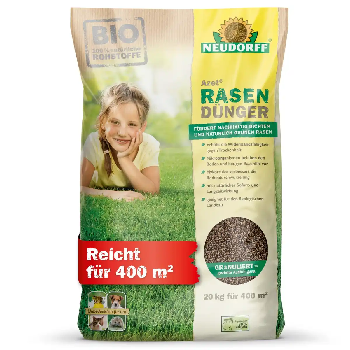 Bild 1 von Neudorff Azet Rasen-Dünger 20 kg