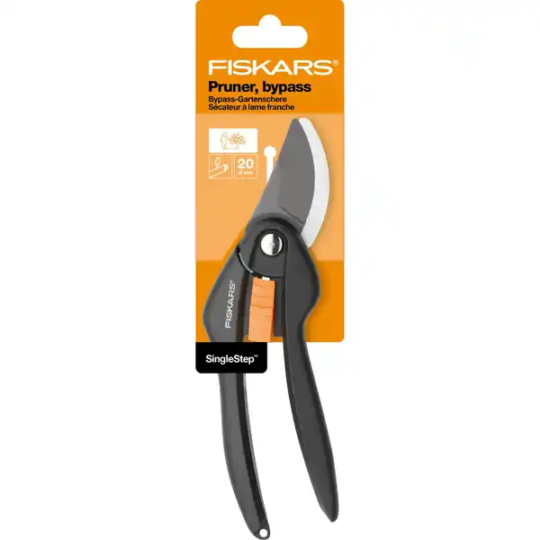 Bild 2 von Fiskars Bypass-Gartenschere SingleStep P26 20 cm