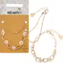 Bild 1 von ebelin Armbänder Blumen & Perlen, Gold-Optik