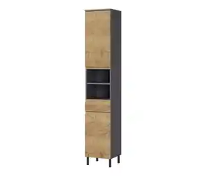 Hochschrank »Salinas«, groß, graphit