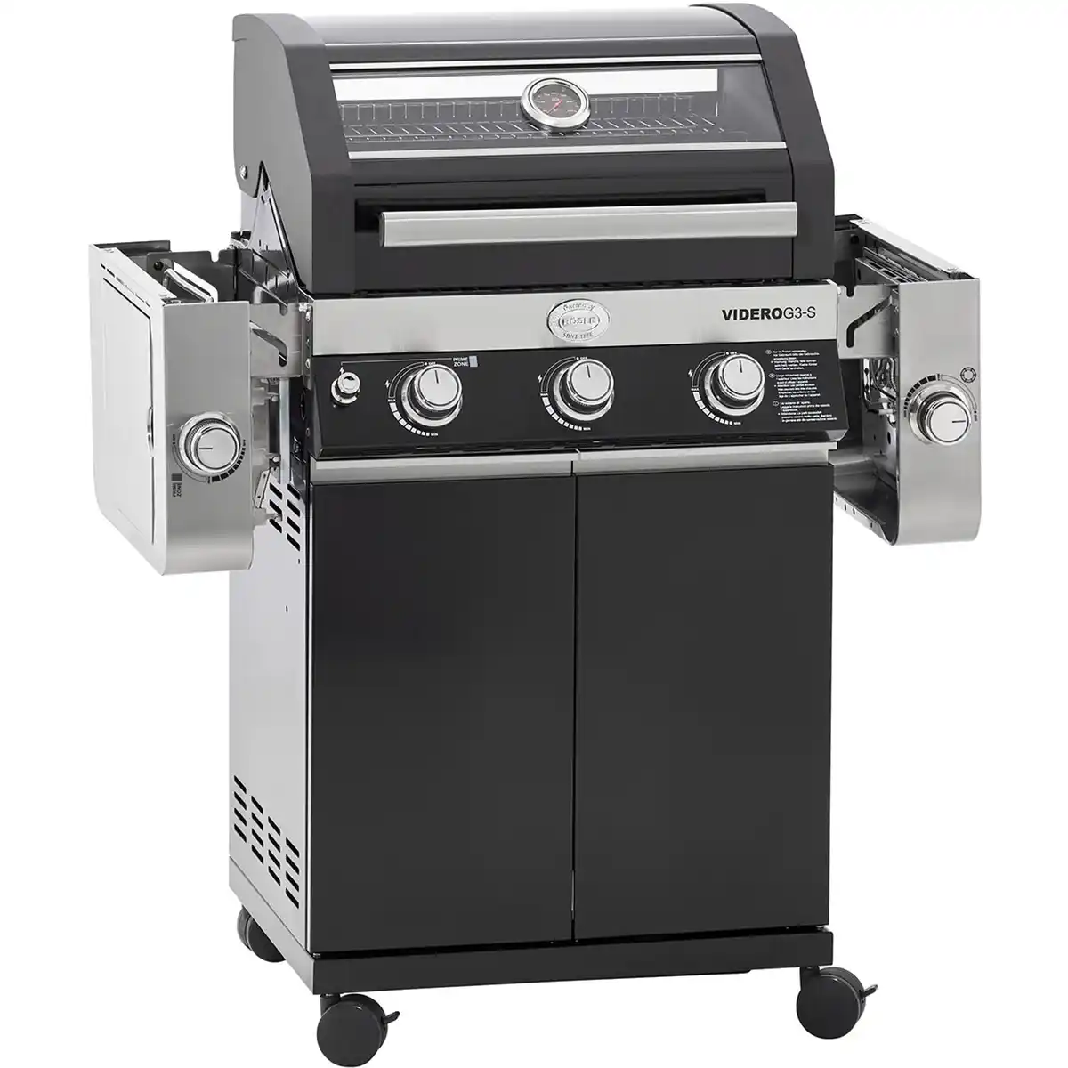 Bild 2 von Rösle Gasgrill BBQ-Station Videro G3-S Vario+ 50mbar 3 Brenner und Seitenbrenner