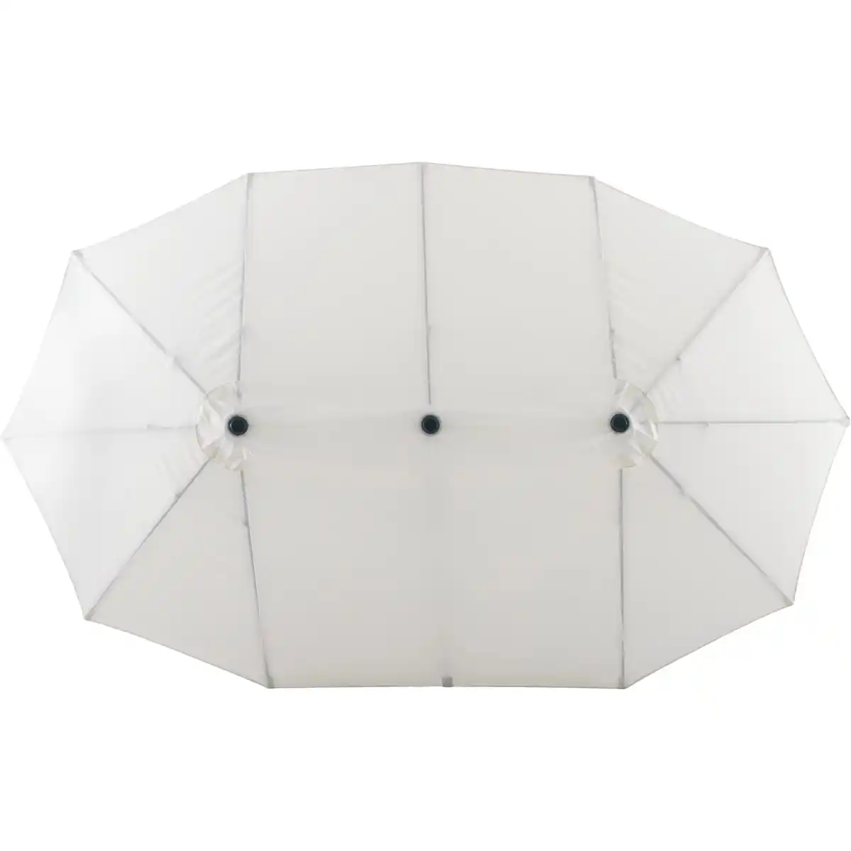 Bild 4 von Doppel-Sonnenschirm Cloyna Beige mit Kurbel 456 cm x 270 cm