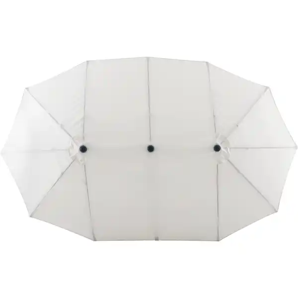 Bild 4 von Doppel-Sonnenschirm Cloyna Beige mit Kurbel 456 cm x 270 cm