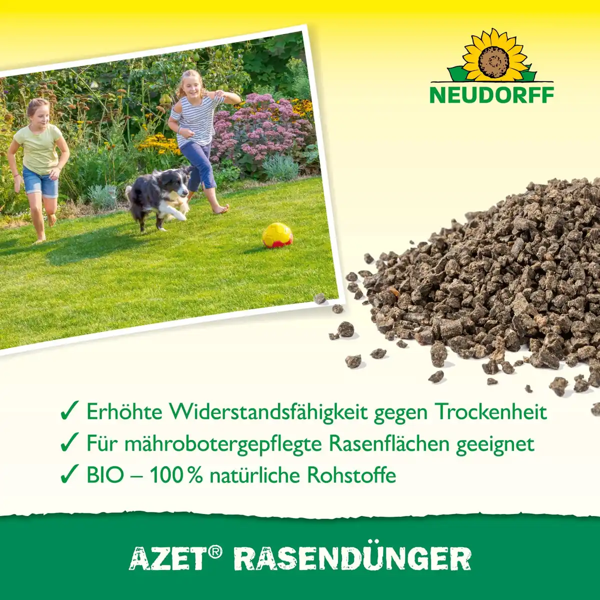 Bild 4 von Neudorff Azet Rasen-Dünger 10 kg