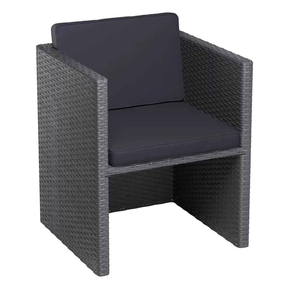 Bild 4 von Balkonmöbel-Set Hazelton 5-teilig Polyrattan Grau