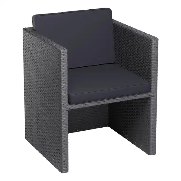 Bild 4 von Balkonmöbel-Set Hazelton 5-teilig Polyrattan Grau