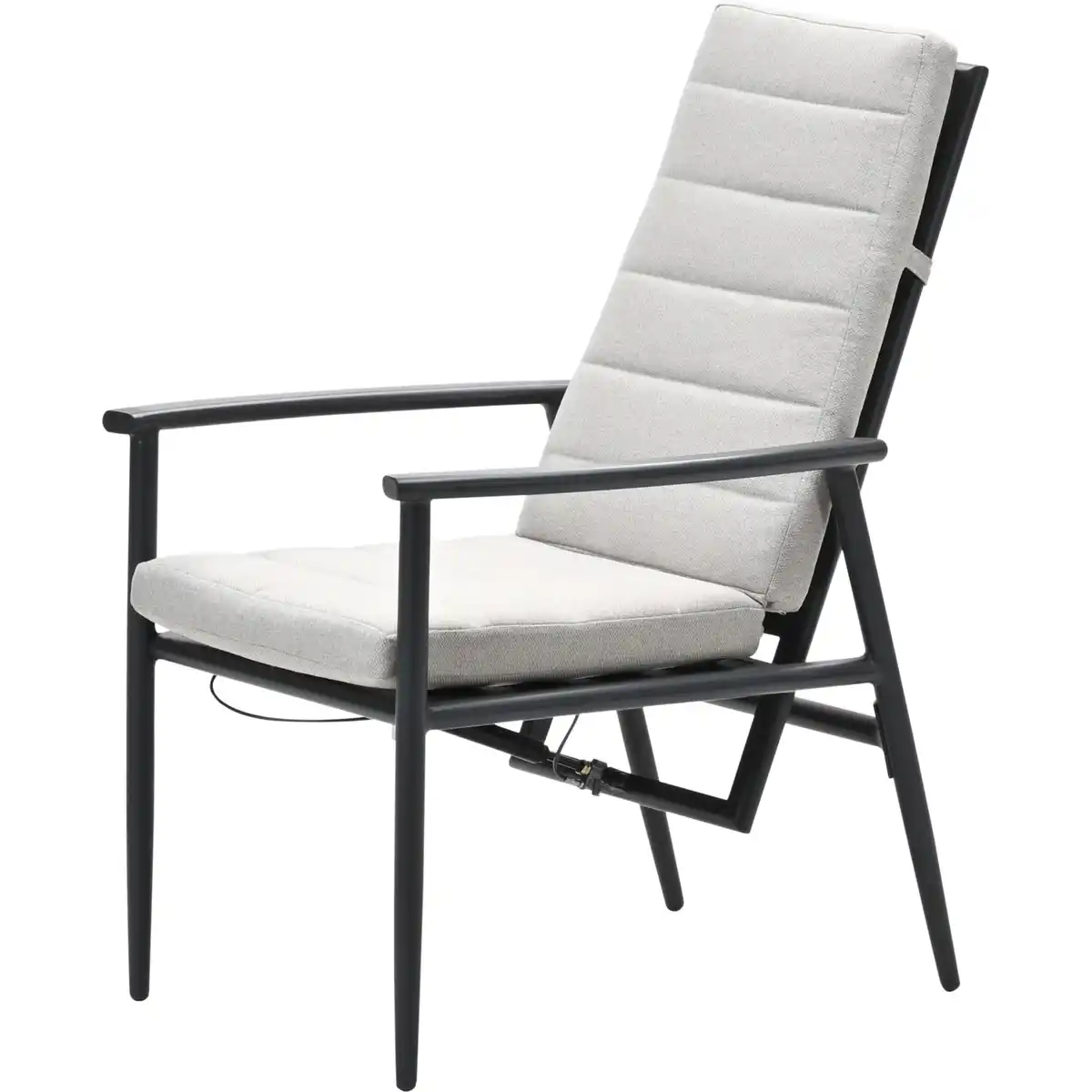 Bild 1 von Garden Impressions Gartenstuhl Biola Verstellbar 74,5 x 63 x 103 cm Sand-Hell