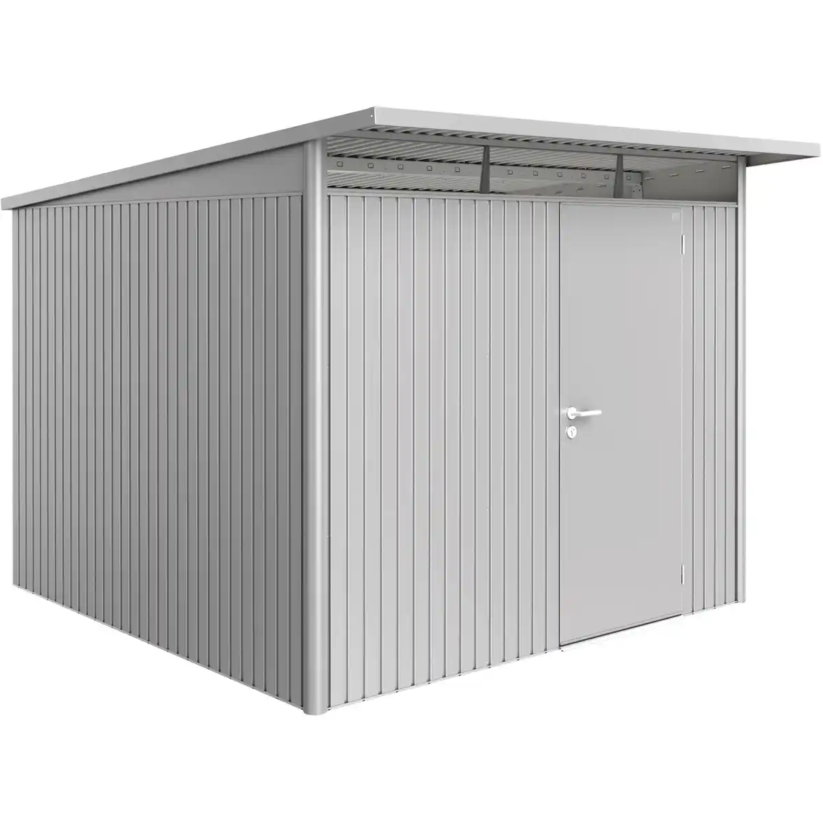 Bild 1 von Biohort Metall-Gerätehaus AvantGarde Gr. A7 silber-metallic Standardtür