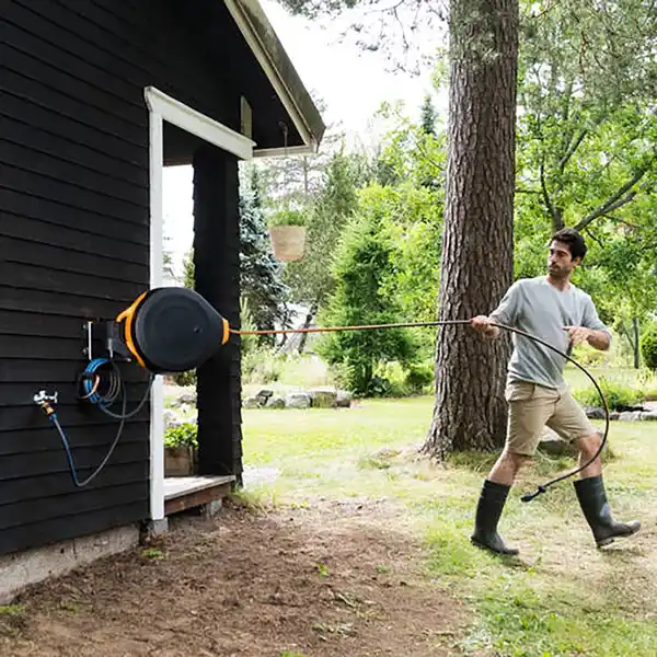 Bild 3 von Fiskars Wandhalterung für Schlauchwagen Waterwheel XL