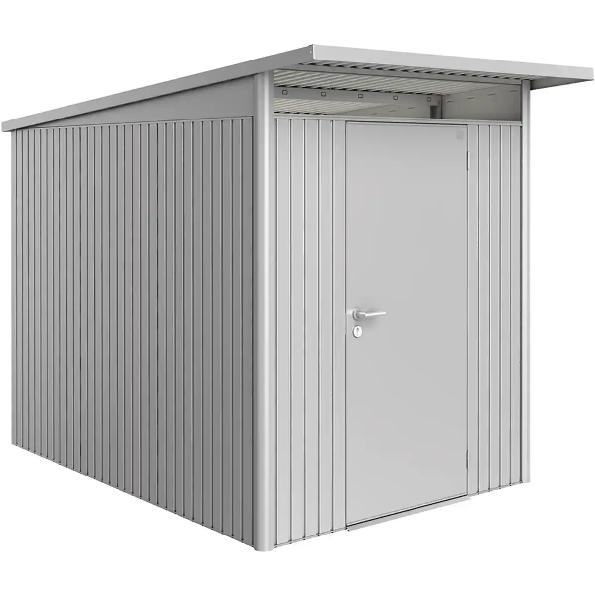 Bild 1 von Biohort Metall-Gerätehaus AvantGarde Gr. A3 silber-metallic Standardtür