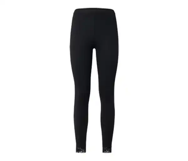 Bild 1 von Leggings mit Spitzenborte