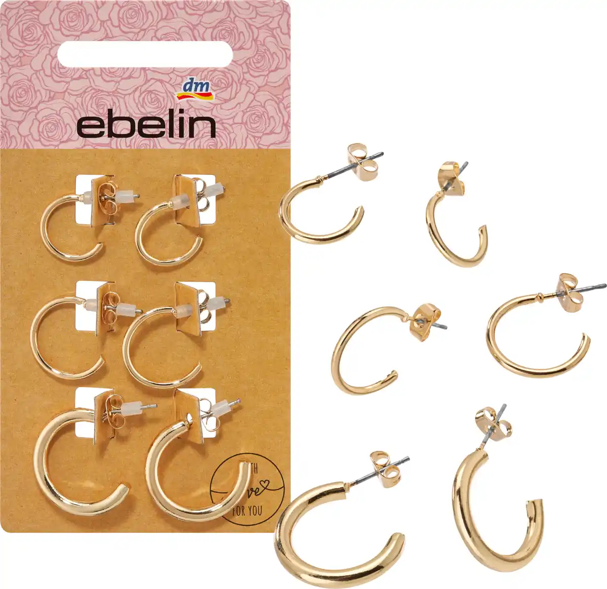 Bild 1 von ebelin Creolen Gold-Optik