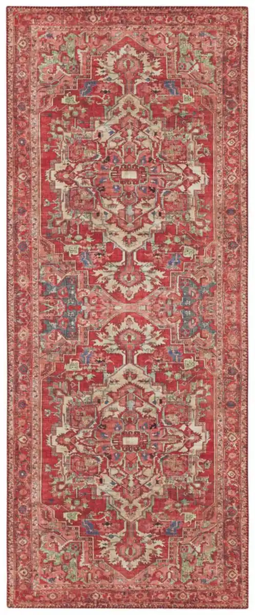 Bild 1 von NORTHRUGS Teppich Leta, rechteckig, Höhe: 5 mm, Orientalisch, Läufer, Kurzflor, Wohnzimmer, Schlafzimmer, Esszimmer
