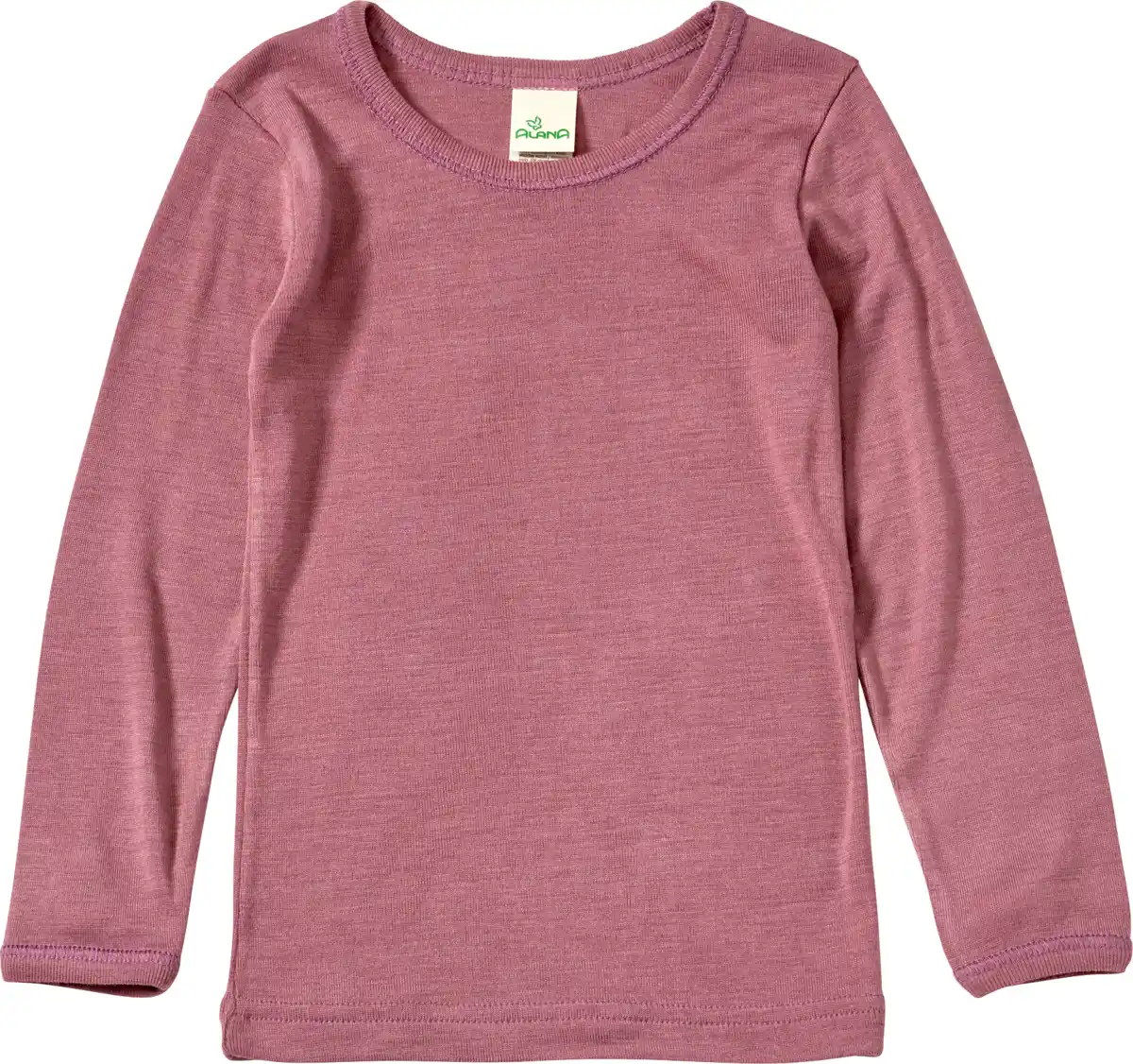 Bild 1 von ALANA Unterhemd Langarm aus Bio-Wolle und Seide, rosé, Gr. 134/140