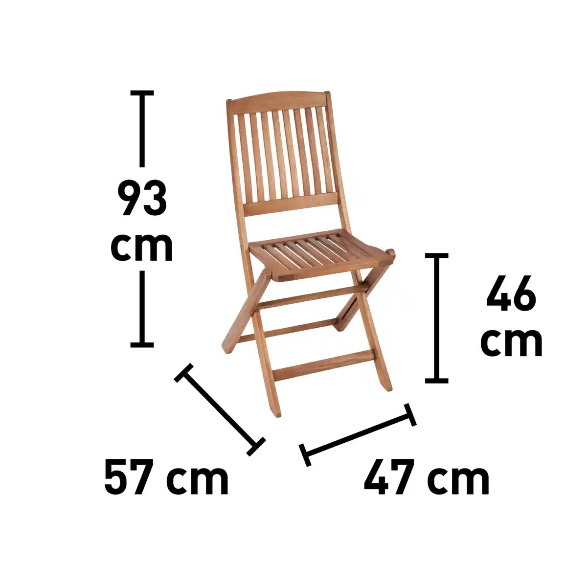 Bild 2 von Klappstuhl Greenville ohne Armlehnen FSC®