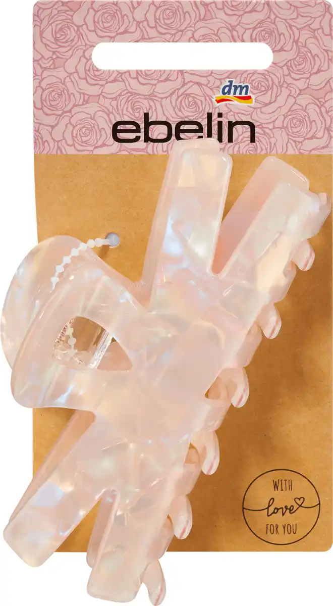 Bild 1 von ebelin Haarklammer Acryl holografisch