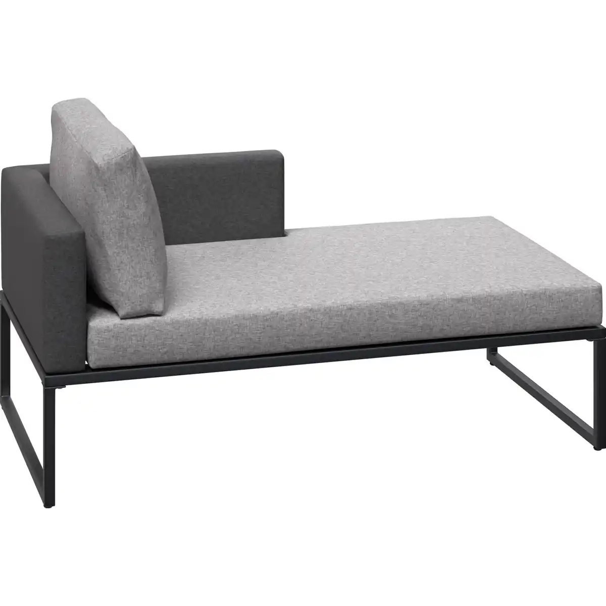 Bild 3 von Lounge-Set mit Esstisch Minburra 3-teilig aus Aluminium Grau