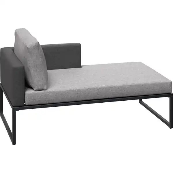 Bild 3 von Lounge-Set mit Esstisch Minburra 3-teilig aus Aluminium Grau