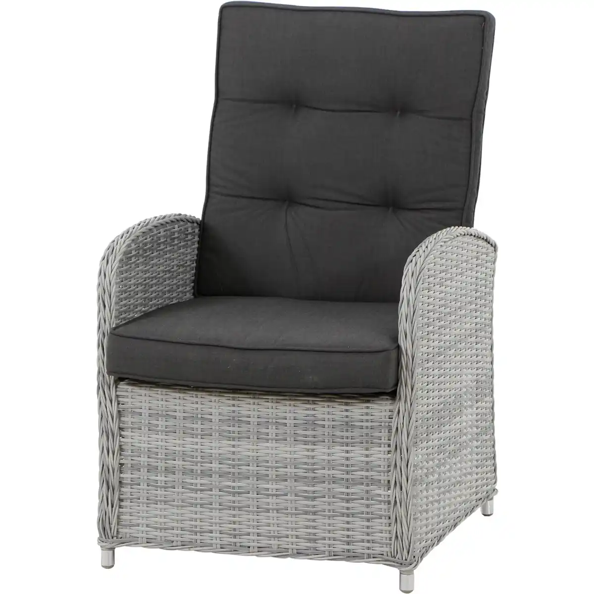 Bild 3 von Siena Garden Cordoba Lounge-Set 4-teilig Ice-Grey inkl. Kissen