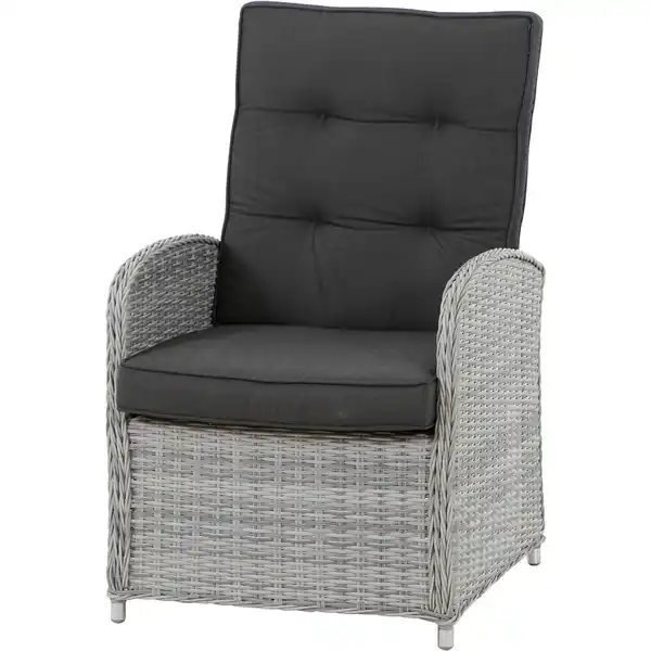 Bild 3 von Siena Garden Cordoba Lounge-Set 4-teilig Ice-Grey inkl. Kissen