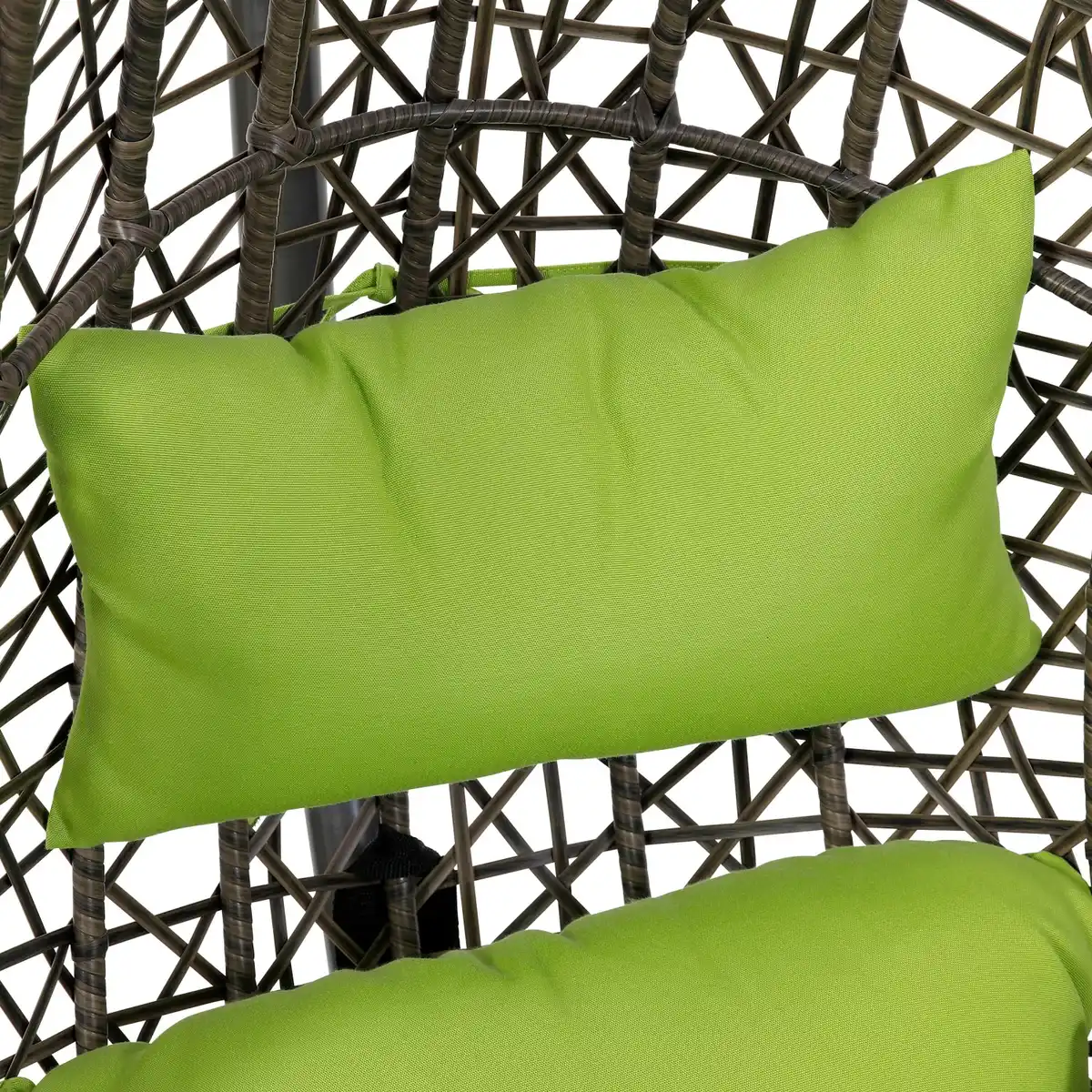 Bild 3 von Hängesessel Pinamar aus Polyrattan Braun-Grün