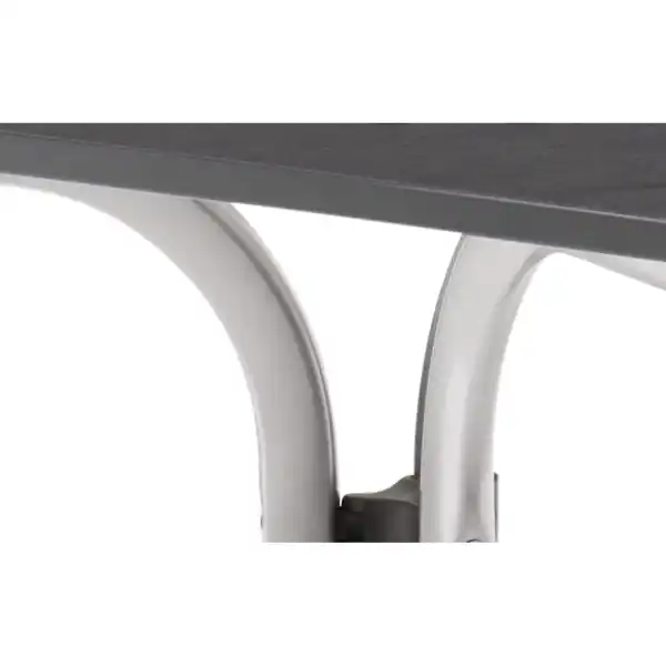 Bild 3 von Sieger Boulevard-Klapptisch 80 x 80 cm mit vivodur-Tischplatte Graphit