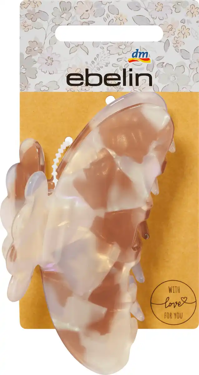 Bild 1 von ebelin Haarklammer Acryl mehrfarbig