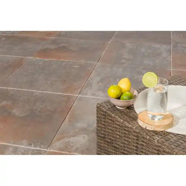 Bild 3 von EHL Terrassenplatte Talea Ferrum Rost 60 cm x 60 cm x 3 cm
