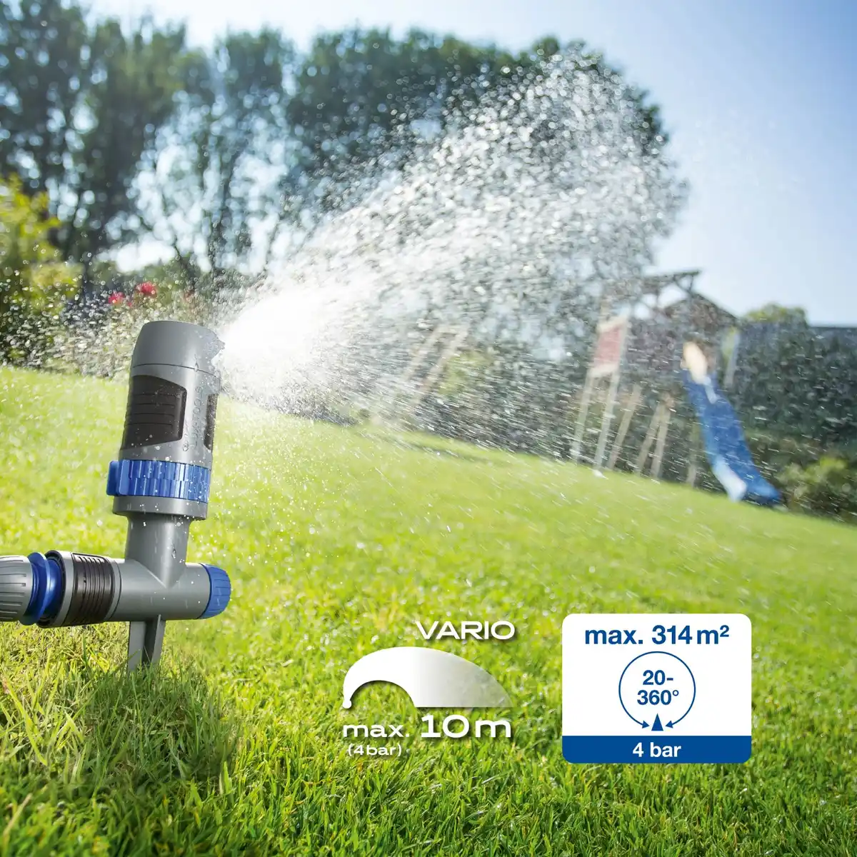 Bild 3 von LUX Kreisregner mit Spike 10 m