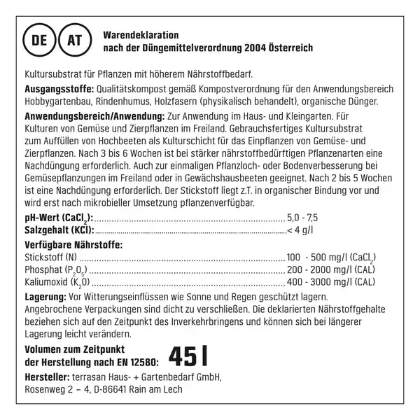 Bild 3 von GROW by OBI BIO Garten- und Hochbeeterde torffrei, 45l