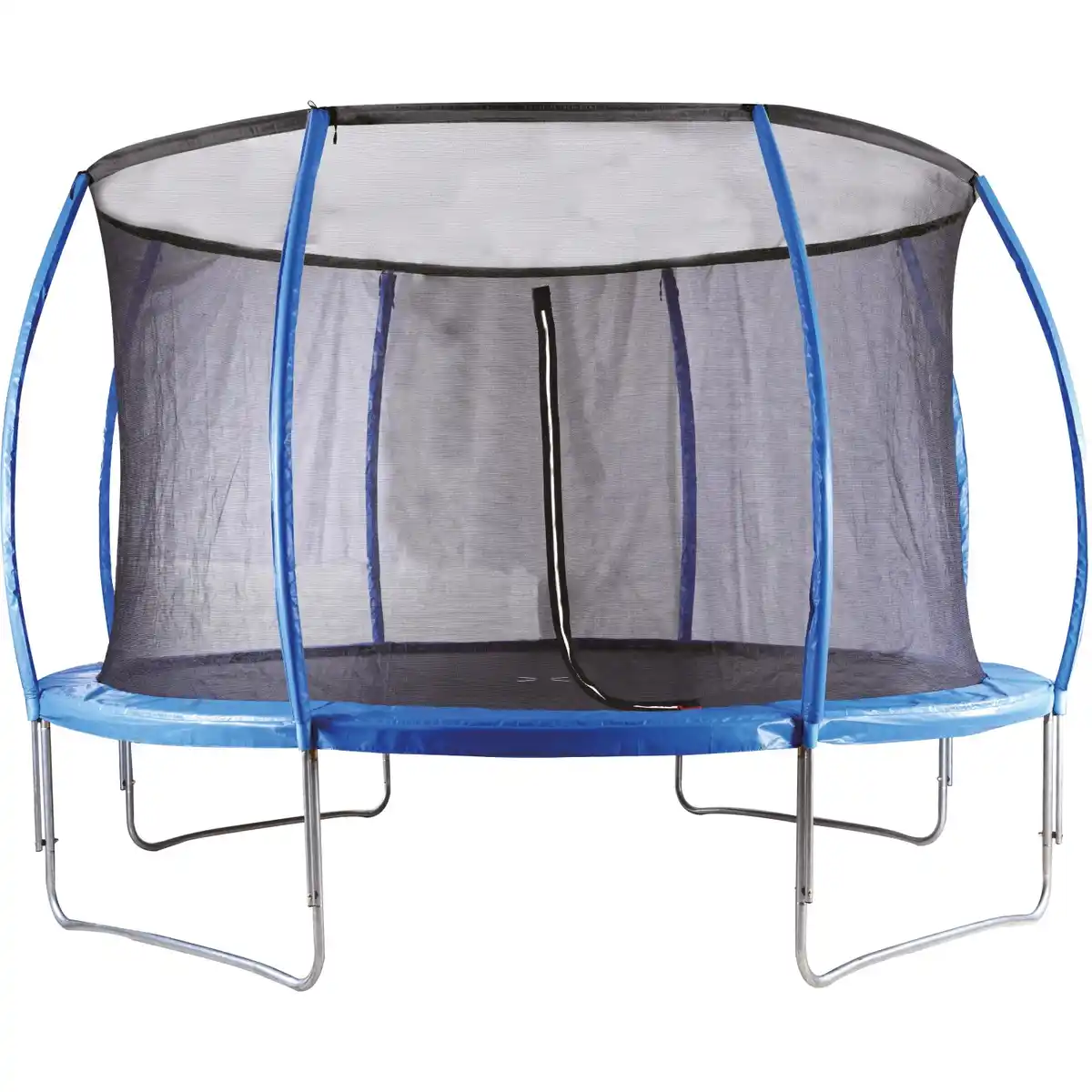 Bild 1 von Gartentrampolin Rund Ø 427 cm mit Sicherheitsnetz Blau