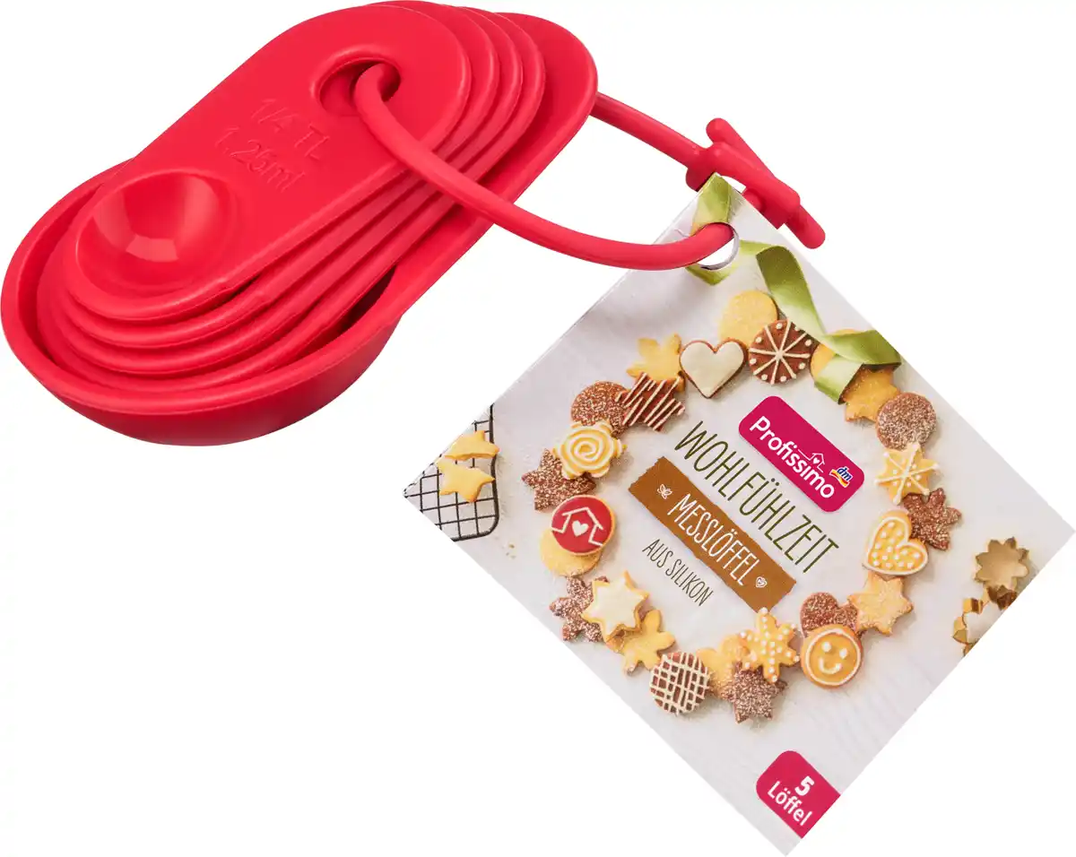 Bild 1 von Profissimo Messlöffel-Set aus Silikon