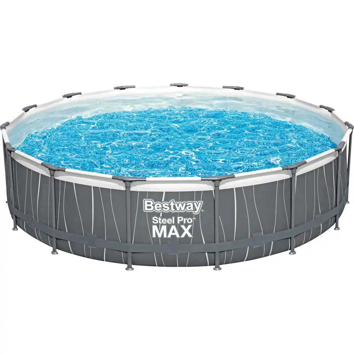 Bild 1 von Bestway Steel Pro MAX Stahlrahmenpool-Set Ø 457 cm x 107 cm