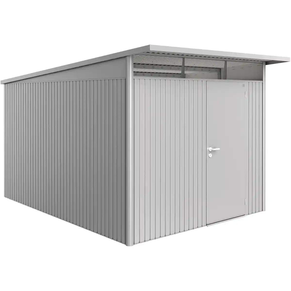 Bild 1 von Biohort Metall-Gerätehaus AvantGarde Gr. A8 silber-metallic Standardtür