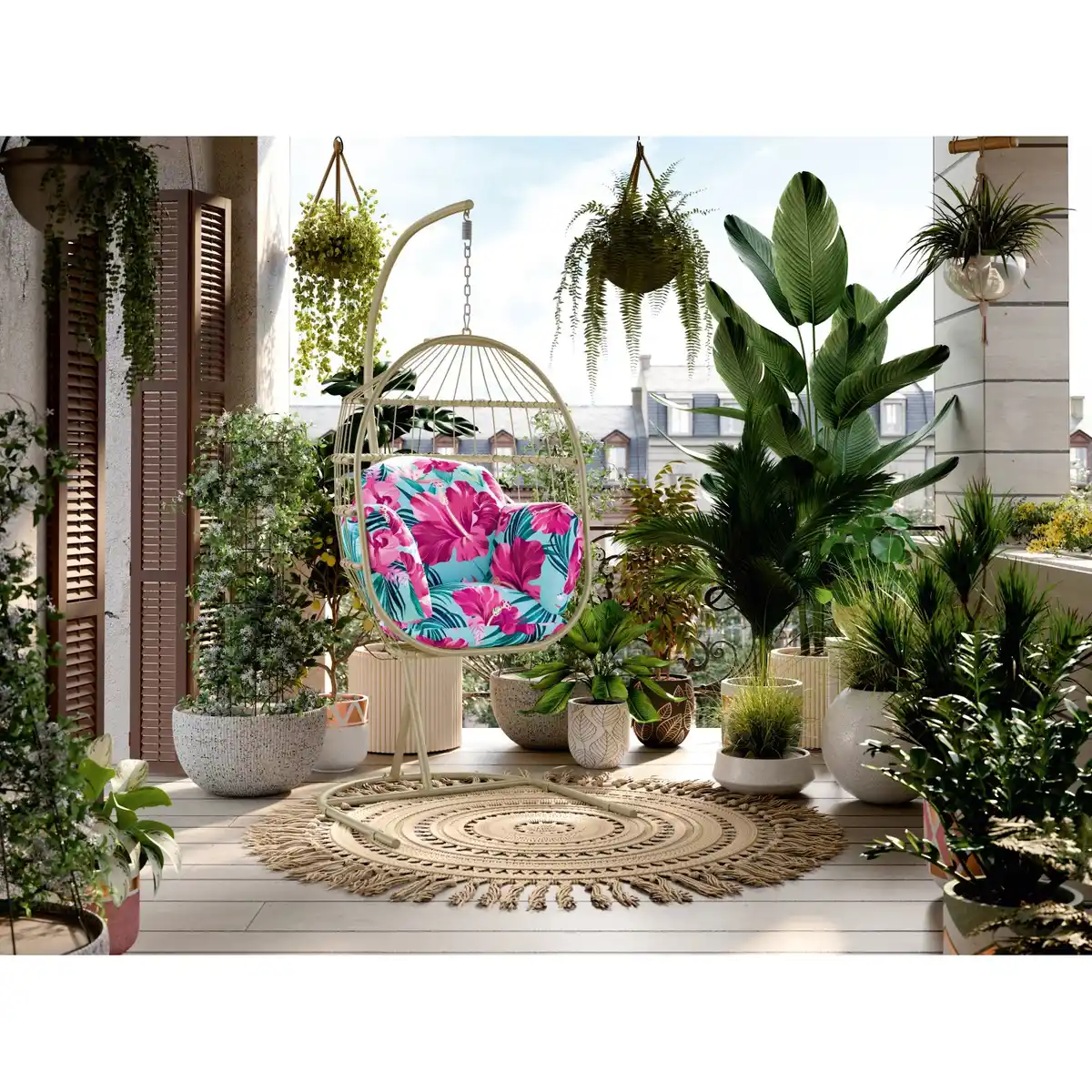 Bild 2 von Hängesessel Palmwoods mit Gestell Grün