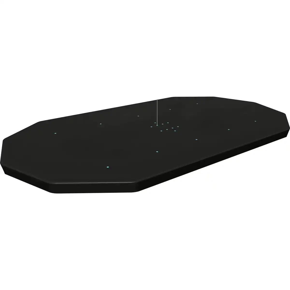 Bild 1 von Bestway Flowclear Poolabdeckung PVC Schwarz 424 cm x 250 cm