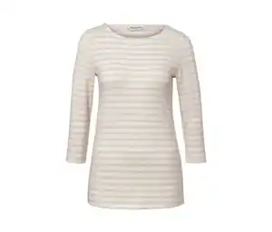 Gestreiftes Shirt mit 3/4-Arm